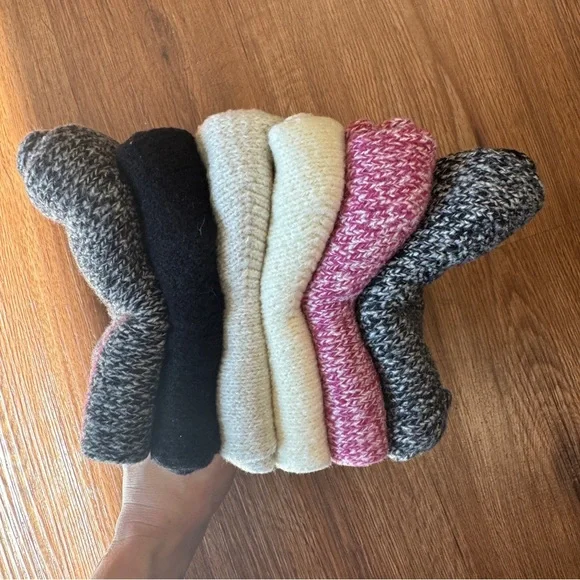 LUCKY BRAND Super Soft Boot Socks 6 Pack Multi Women’s Size 5-10 - Picture 9 of 11